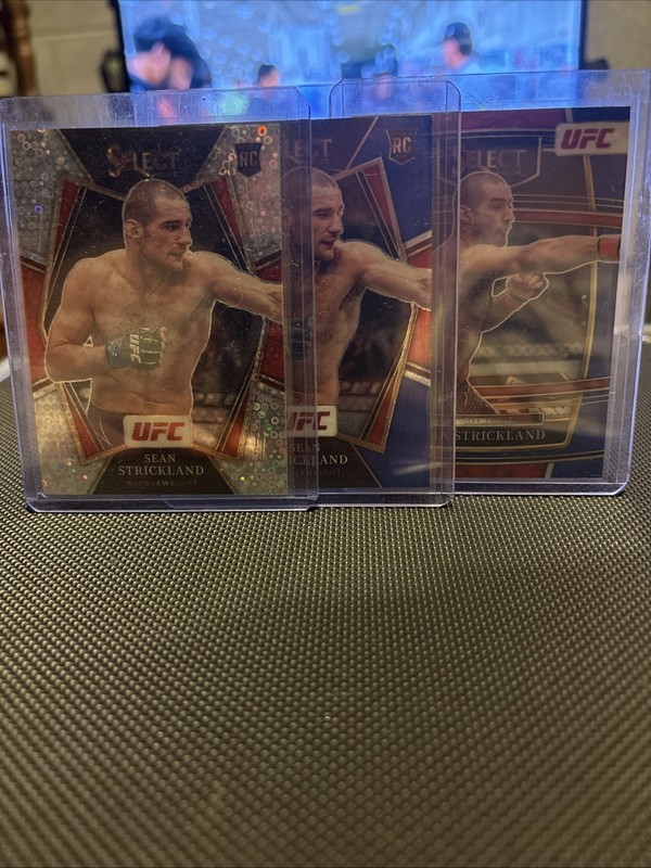2022 Panini Select Sean Strickland Rc Lot