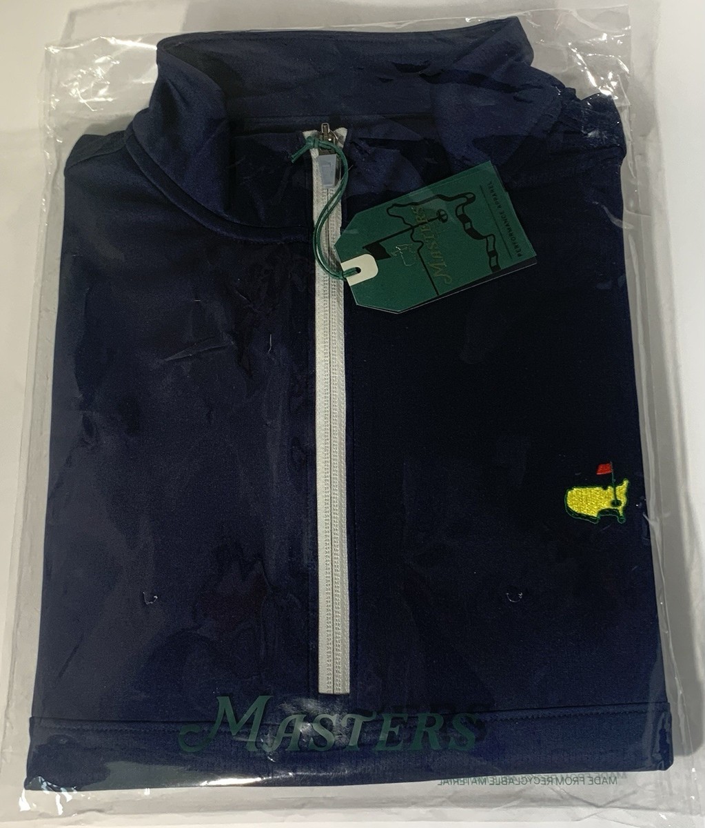 Masters golf Pullover XL Performance tech navy 2026 Masters pga