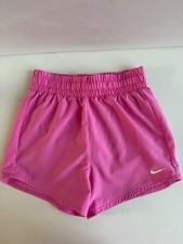 Nike Dri-FIT Girls Shorts Size S Small Pink Running Athletic DX4967-675 NWOT