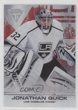 2011-12 Panini Titanium Spectrum Ruby 49/99 Jonathan Quick #41 3m0
