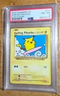 2016 POKEMON XY EVOLUTIONS #111 SURFING PIKACHU PSA 8 111/108