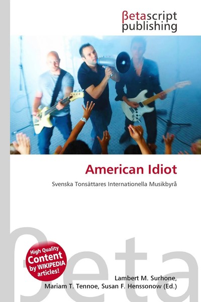 Lambert M. Surhone (U. A.) | American Idiot | Taschenbuch | Deutsch (2026)-image
