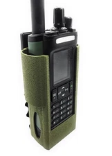 Modular Radio Case For Baofeng UV-32 DM-32. Mounts To MOLLE Or Belts (OD Green)