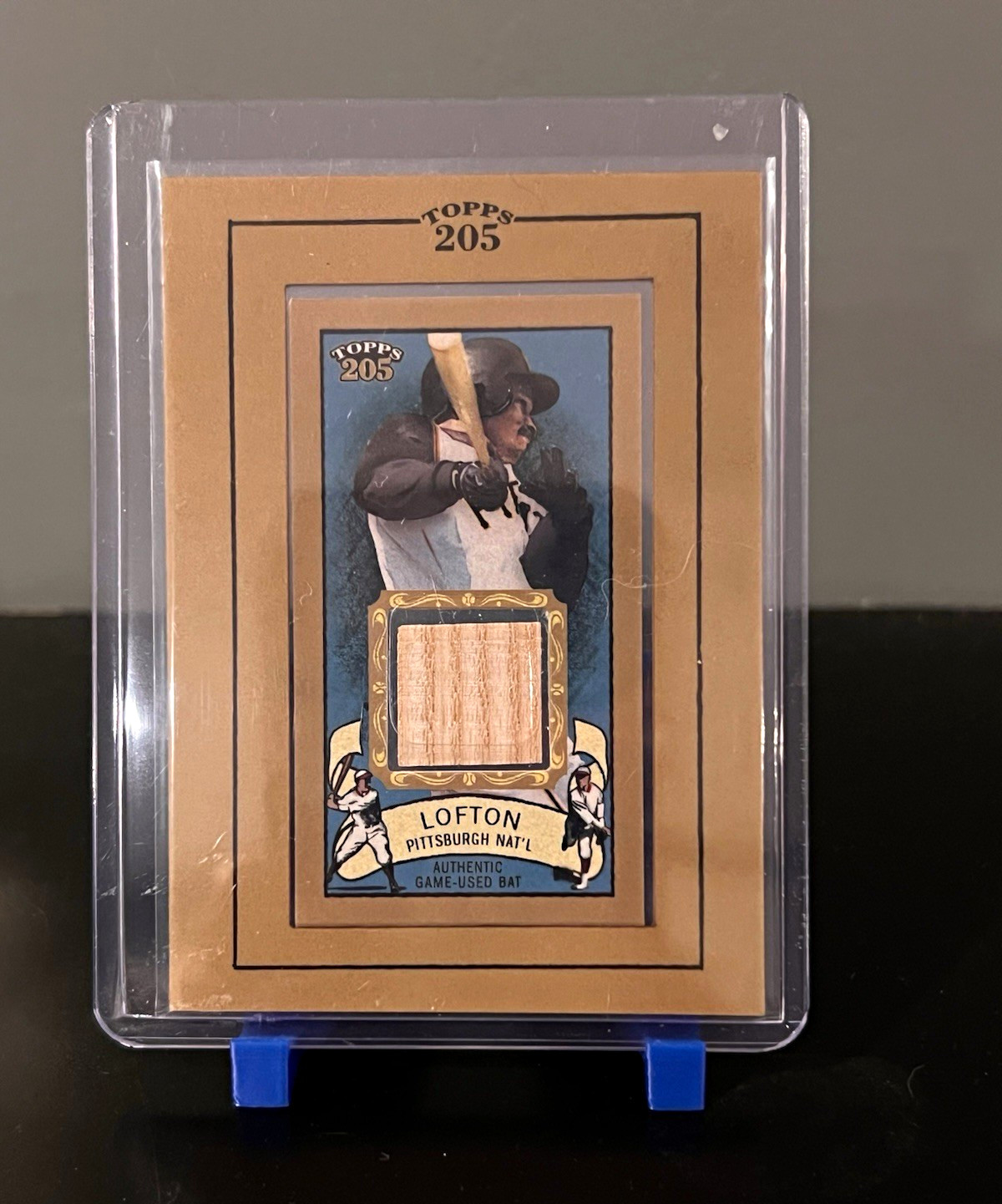 Topps 2003 Topps 205 Framed Relics Kenny Lofton TR-KL Bat MEM Insert