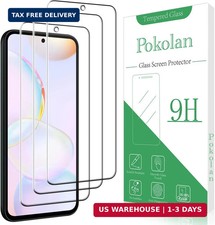 3 Pack Tempered Glass Screen Protector for Samsung Galaxy A54 5G