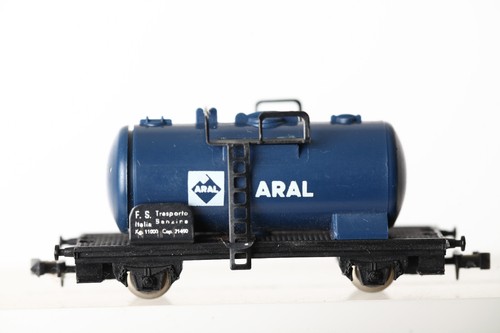 Lima Spur N  Kesselwagen  F.S. Italia  ARAL  dunkelblau  (337008) | Zustand: Gebraucht