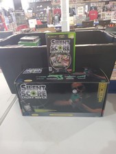 Microsoft Xbox Silent Scope Light Rifle With Game And Box