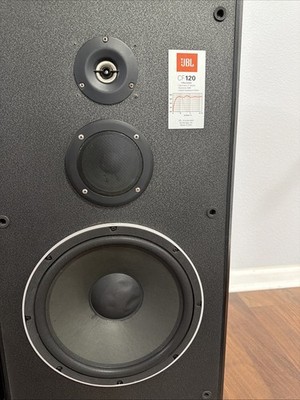 JBL CF120 VINTAGE 3-WAY FLOORSTANDING SPEAKERS 12