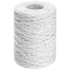 White Floral Vine Bind Wire Rustic Wrapping Wire for Flower Bouquets Crafts
