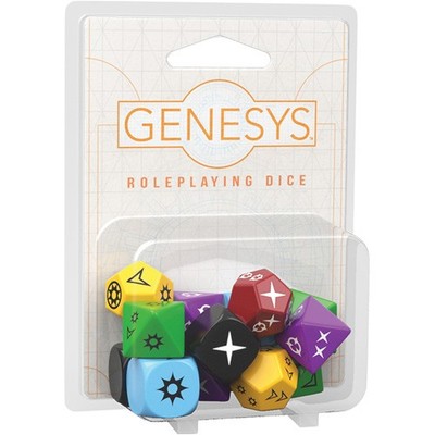 Genesys RPG: Roleplaying Dice Pack (Edge Studio Edition) - Brandneu & Versiegelt