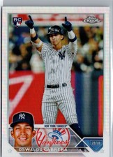 Oswaldo Cabrera Topps Chrome - Refractors