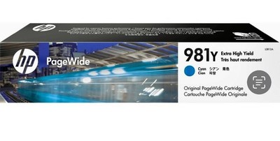 HP Original 981Y Druckerpatrone cyan 16.000 Seiten (L0R13A) MHD JUN 23