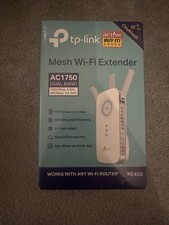 TP-Link AC1750 Dual Band Mesh Wi-Fi Extender White