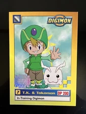 Digimon Trading Card Animated Series 1 T.K. & Tokomon 10 of 34