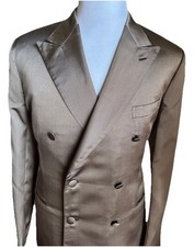 NWT 5700 Brioni Tuxedo 75th Anniversary Tuxedo Jacket Blazer Silver 44R/54R