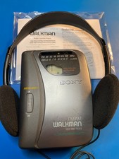 Near Mint Sony WM-FX323 AM/FM Cassette Player, New Belt, Serviced