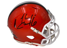 Josh Cribbs Signed Cleveland Browns Speed Mini Helmet JSA