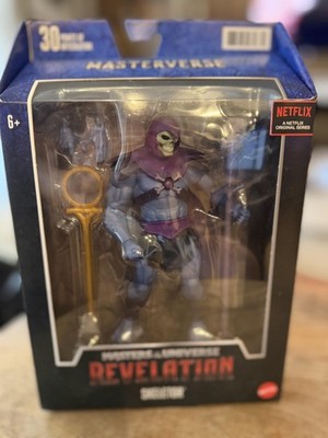 Masters Of The Universe Revelation Skeletor Blue Masterverse Mattel Figure New