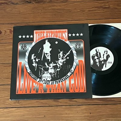 Thee Hypnotics Live'r Than God LP NM/EX 1989 UK Import Situation 2 Spin Cleaned