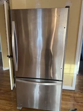 Refrigerator Whirlpool Ice Maker, Bottom Freezer- New Condition