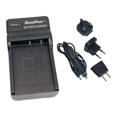 MaximalPower Battery Charger for CASIO NP-130 NP-110, JVC VG212 Exilim Camera