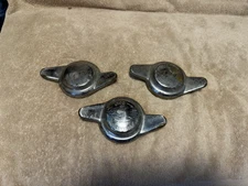 Austin-Healey, Sprite, MG 415--3 Right Side RH  spinners  REVERSE THREAD