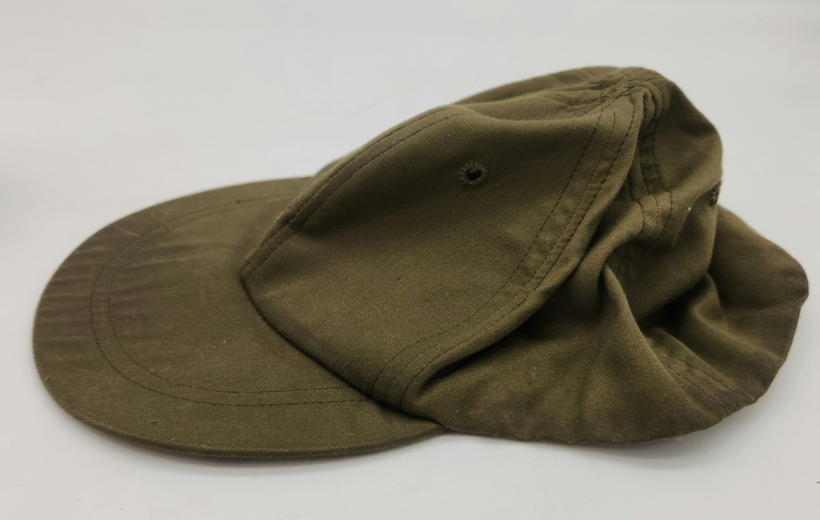 Vintage US Army Hot Weather Field Cap Hat OG-106 Size 7 3/8 USGI Military