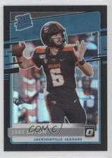 2020 Donruss Optic Rated Rookies Black Pandora Prizm 12/25 Jake Luton #194 0s9t