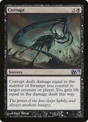 Corrupt #89 Magic 2011 M11 Uncommon Sorcery