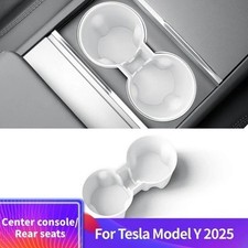 Center Console Cup Holder Storage Box For Tesla Model Y