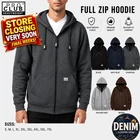 Pro Club Men Heavyweight Full Zip Hoodie Fleece Zip Up Jacket S-7XL Sweatshirt