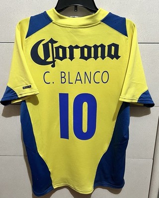 Club America Jersey  Nike 2004 - 2005 Cuauhtemoc Blanco Liga BBVA MX