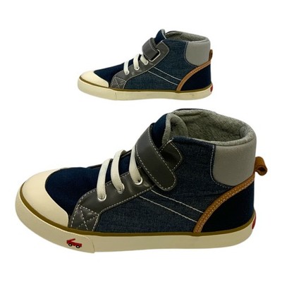 See Kai Run Dane Sneaker Blue Denim US Toddler Boy's