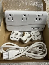 BESTEK Intl Power Adapter Step Down Travel Voltage Converter 4 USB US/EU/UK/AU