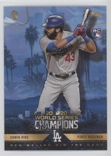 2020 Topps Ben Baller 2020 World Series Champions Edwin Rios #20 0rf