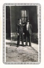WWII Era Photograph Ephemera 1940s Military Uniform Navy Sailor Dad 5"x3.5"
