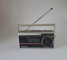 Vintage Cassette Player National 1822 Mini Boombox