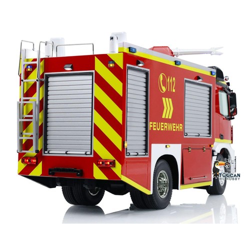 1/14 RC Feuerwehrauto 4x2 Elektroauto Funkgesteuertes Feuerwehrfahrzeug Modell - Bild 11 von 24
