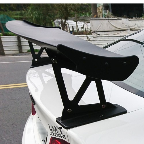 Matte Black FIT FOR Honda Civic 8th 4DR Sedan JS Rear Trunk Spoiler Wing 2011 - Picture 7 of 7