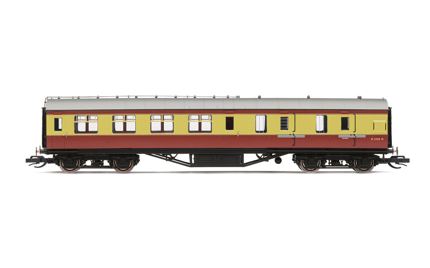 Hornby TT4038 TT Gauge LMS 57ft Period III Brake Third Coach M5769M BR Crimson &