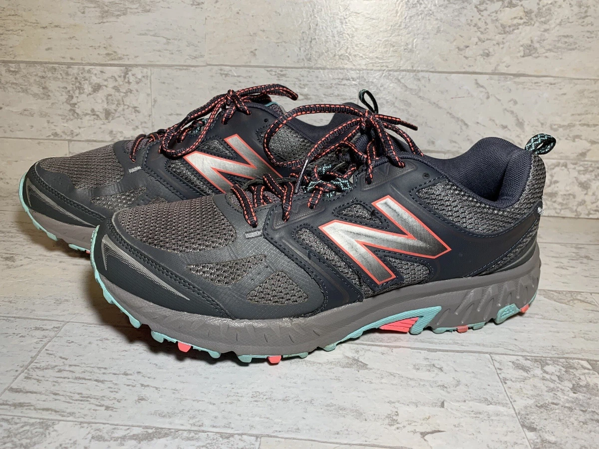 New Balance Women 11 412 v3 TechRide Trail Running Shoe Gray All Terrain Sneaker