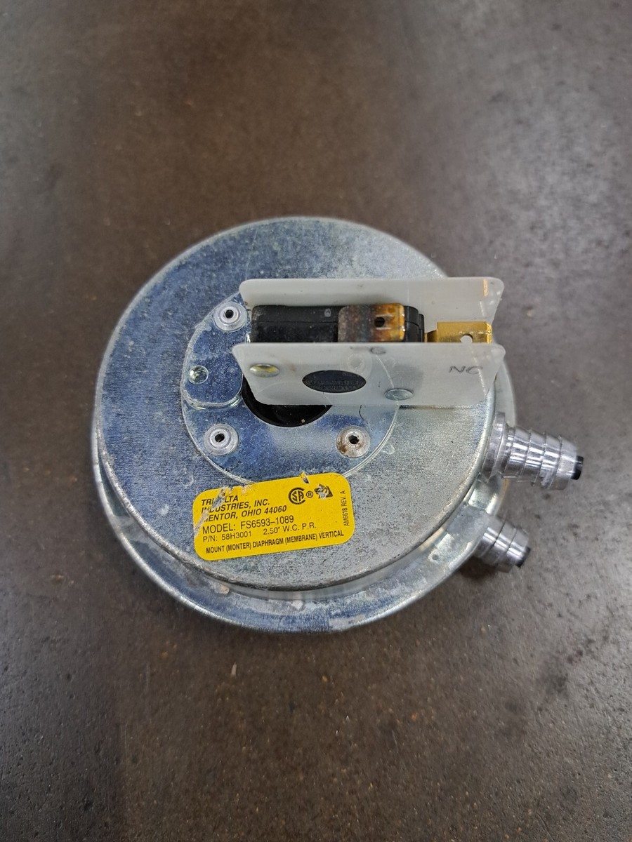 Lennox Pressure Switch 58H3001 58H30 Tridelta FS6593-1089 58K3001