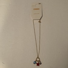 GYMBOREE Nautical Necklace With Beach Ball, Star  Anchor New