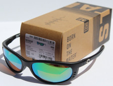 COSTA DEL MAR Fathom Omni POLARIZED Sunglasses Black/Green 580P Global Fit