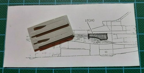 Tornado 1/48 Resin wing seals for Italeri Tornado IDS, ECR, GR1,F3
