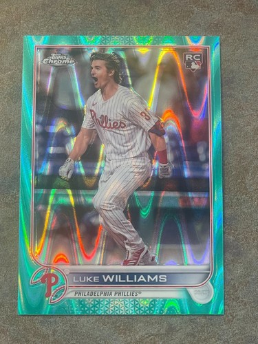 Luke Williams 2022 Topps Chrome - Rookie Green Wave Refractor 82/199 | eBay