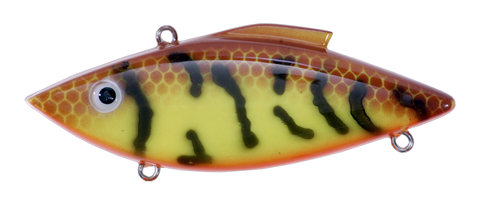 Bill Lewis Rat-L-Trap 1/2 Oz Lipless Crankbait - Classic Fire Tiger Color For Bass Fishing - View #2