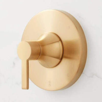 Signature Hardware SHLZ8010LHBG Lentz Pressure Balance Shower Valve Trim - Less