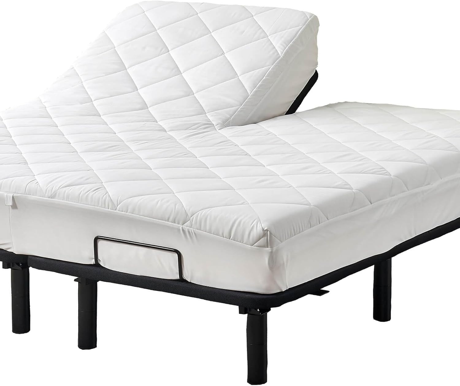 Split Top King Mattress Topper for Adjustable Bed with Upper Flex Fluffy Matress eBay