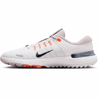 NEW MENS NIKE FREE GOLF NN SPIKELESS FN0332-100 SUMMIT WHITE 
